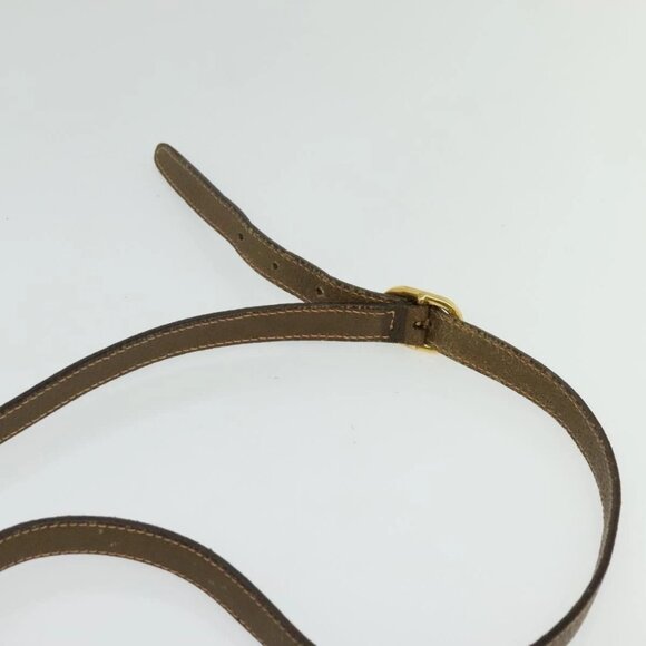 GUCCI GG Supreme Web Sherry Line Shoulder Bag PVC Beige 89 02 032 Auth 135357 - Picture 9 of 16